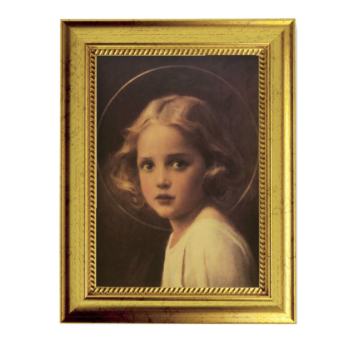 Mary Most Holy Gold-Leaf Framed Art