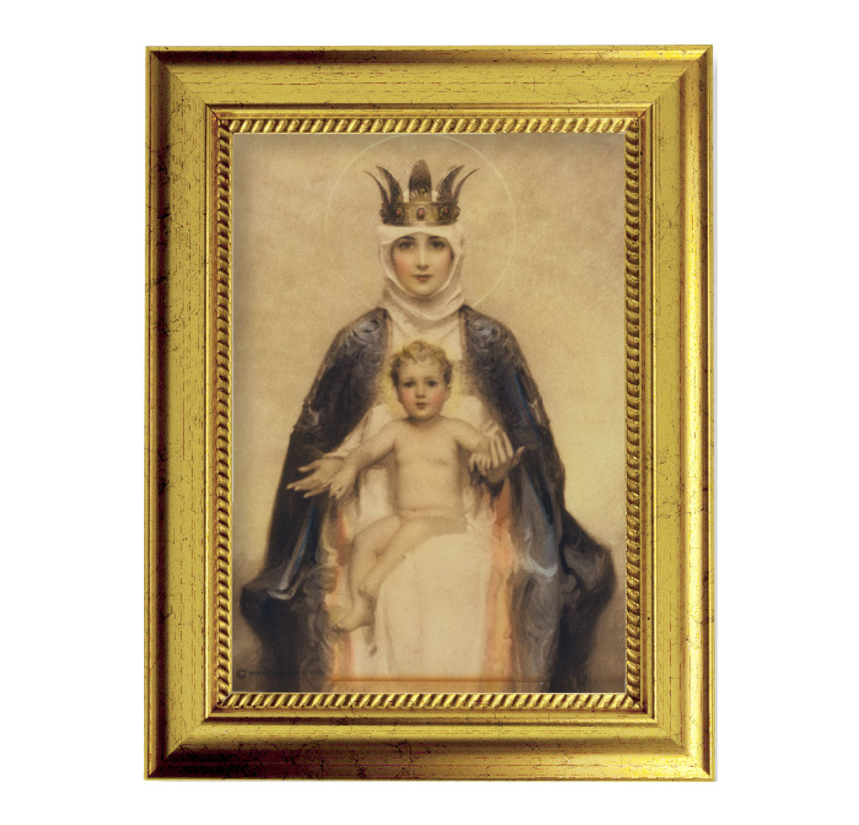Heavenly Queen Gold-Leaf Framed Art