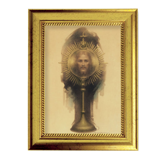 Our Sacramental King Gold-Leaf Framed Art