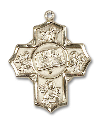 14kt Gold ApoSaintle 5-Way Medal