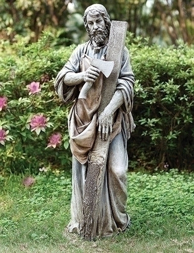 St. Joseph The Worker Outdoor Garden Statue 36"