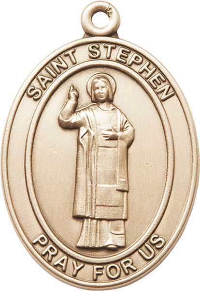 Gold Oxide St. Stephen the Martyr Keychain