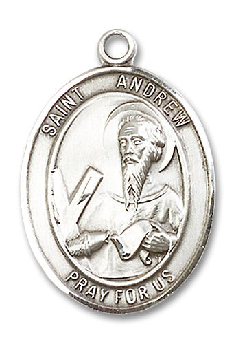Sterling Silver Saint Andrew the Apostle Pendant