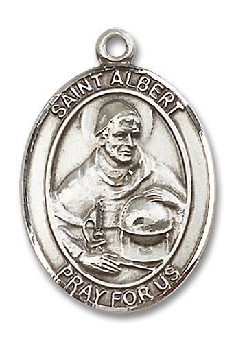 Sterling Silver Saint Albert the Great Pendant