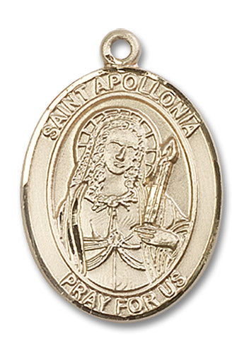 14kt Gold Filled Saint Apollonia Pendant