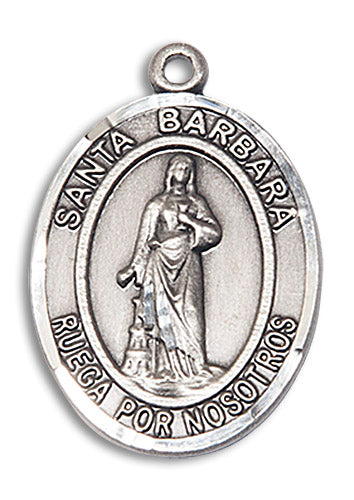 Sterling Silver Santa Barbara Pendant
