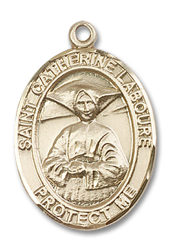 14kt Gold Filled Saint Catherine Laboure Pendant