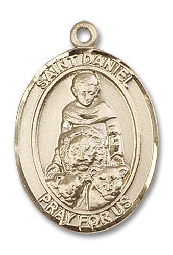 14kt Gold Filled Saint Daniel Pendant