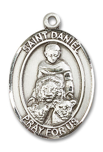 Sterling Silver Saint Daniel Pendant