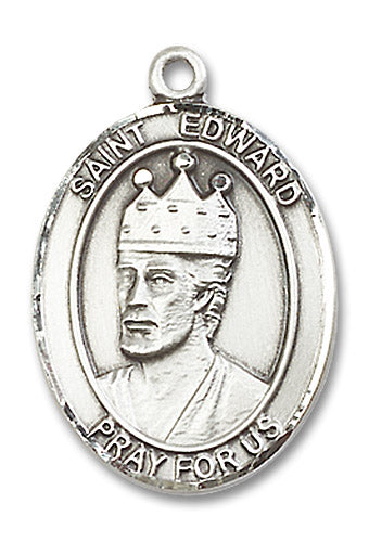 Sterling Silver Saint Edward the Confessor Pendant