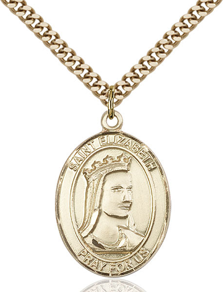 14kt Gold Filled Saint Elizabeth of Hungary Pendant