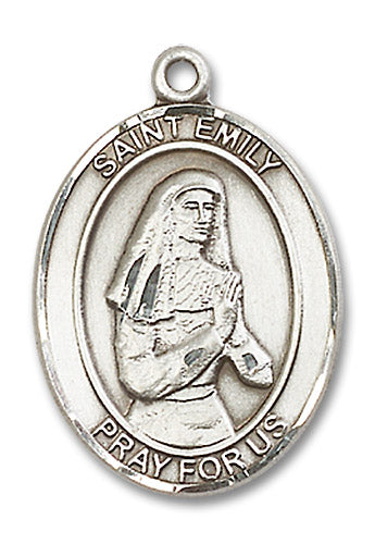 Sterling Silver Saint Emily de Vialar Pendant