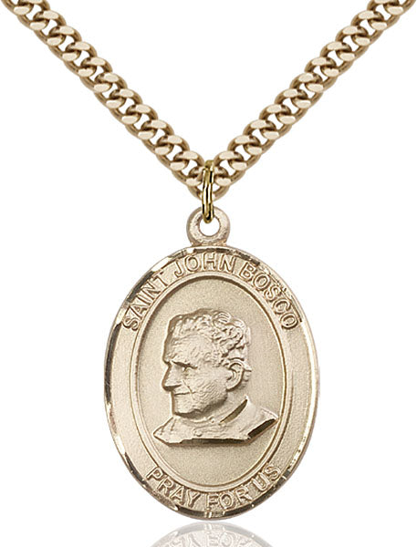 14kt Gold Filled Saint John Bosco Pendant