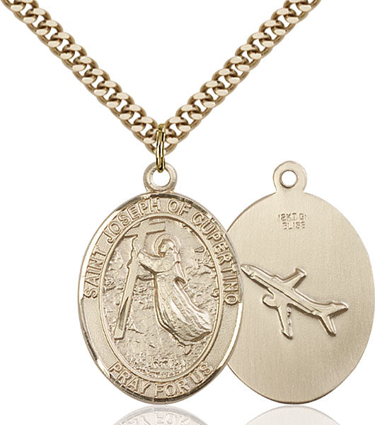 14kt Gold Filled Saint Joseph Of Cupertino Pendant