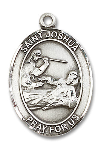 Sterling Silver Saint Joshua Pendant