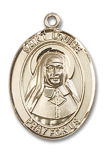 14kt Gold Filled Saint Louise de Marillac Pendant