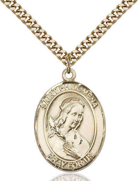 14kt Gold Filled Saint Philomena Pendant