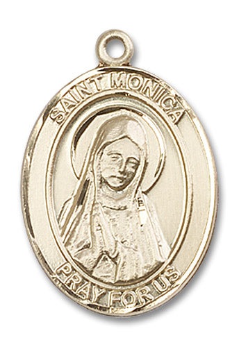 14kt Gold Filled Saint Monica Pendant