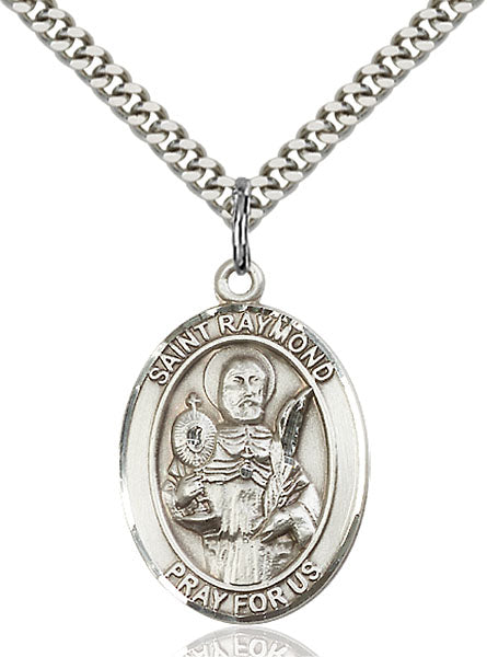 Sterling Silver Saint Raymond Nonnatus Pendant