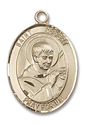 14kt Gold Filled Saint Robert Bellarmine Pendant
