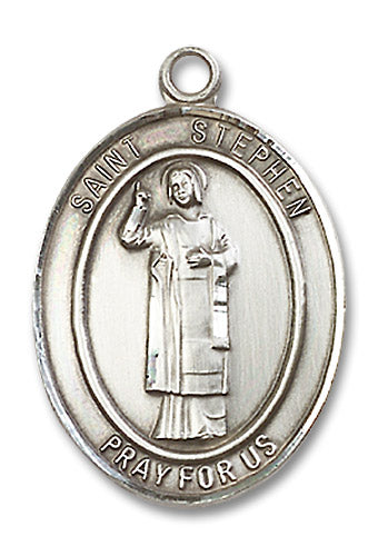 Sterling Silver Saint Stephen the Martyr Pendant