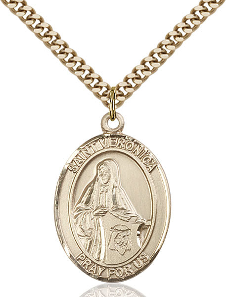 14kt Gold Filled Saint Veronica Pendant