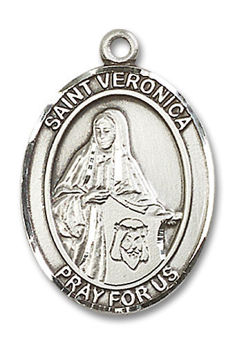 Sterling Silver Saint Veronica Pendant