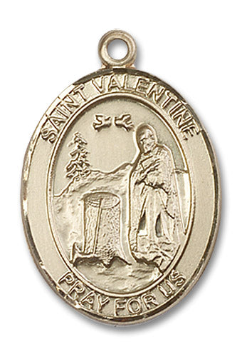 14kt Gold Filled Saint Valentine of Rome Pendant