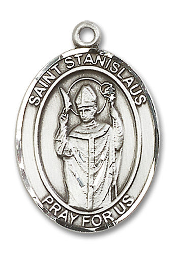 Sterling Silver Saint Stanislaus Pendant