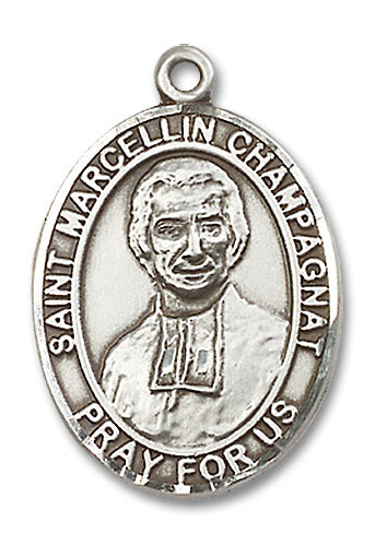 Sterling Silver Saint Marcellin Champagnat Pendant