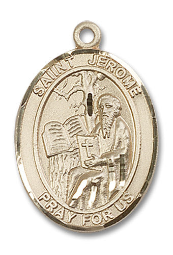 14kt Gold Filled Saint Jerome Pendant