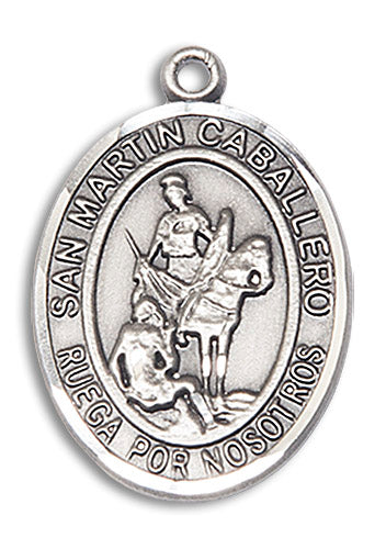 Sterling Silver San Martin Caballero Pendant