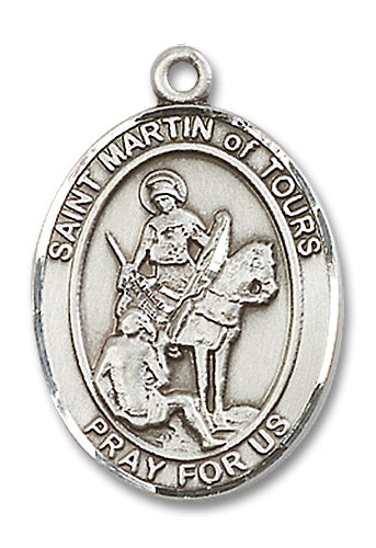 Sterling Silver Saint Martin of Tours Pendant