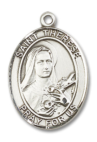 Sterling Silver Saint Therese of Lisieux Pendant