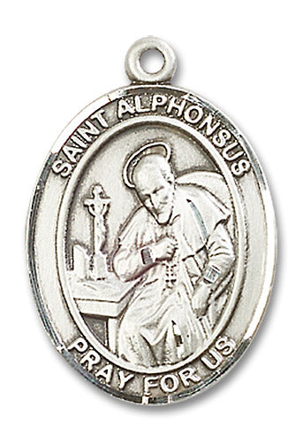Sterling Silver Saint Alphonsus Pendant