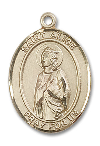 14kt Gold Filled Saint Alice Pendant