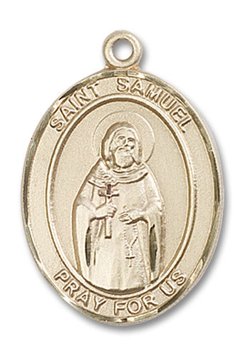 14kt Gold Filled Saint Samuel Pendant