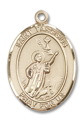 14kt Gold Saint Tarcisius Medal