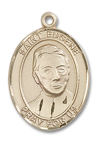 14kt Gold Saint Eugene de Mazenod Medal