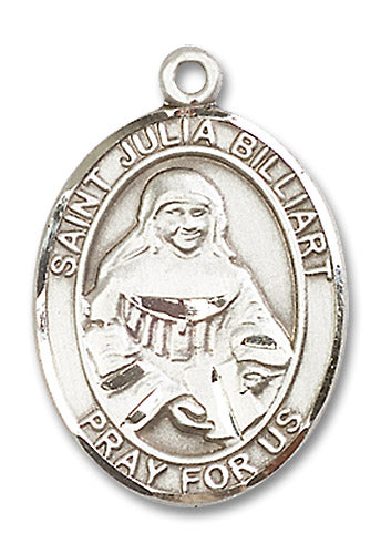 Sterling Silver Saint Julia Billiart Pendant