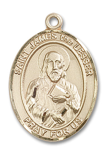 14kt Gold Filled Saint James the Lesser Pendant
