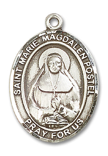 Sterling Silver Marie Magdalen Postal Pendant