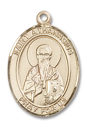 14kt Gold Filled Saint Athanasius Pendant