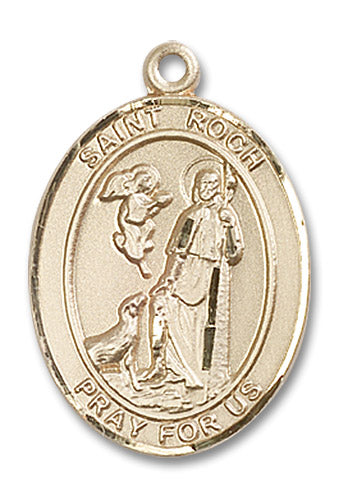 14kt Gold Filled Saint Roch Pendant