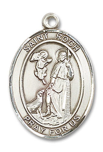 Sterling Silver Saint Roch Pendant