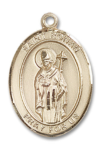 14kt Gold Filled Saint Ronan Pendant