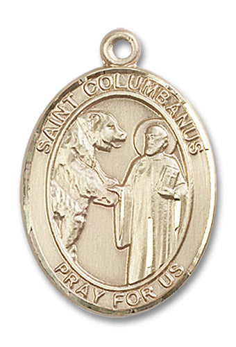 14kt Gold Filled Saint Columbanus Pendant
