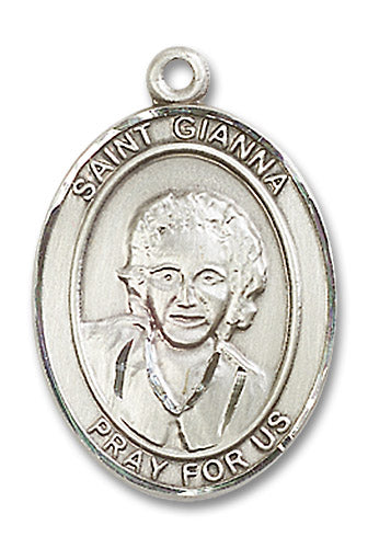 Sterling Silver Saint Gianna Pendant