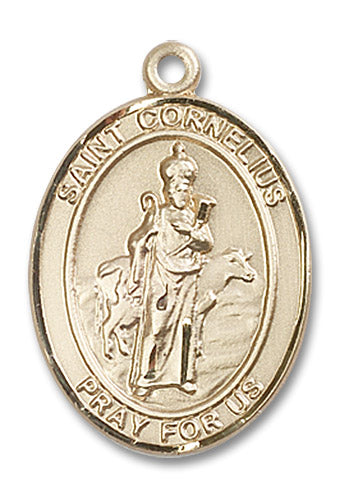 14kt Gold Filled Saint Cornelius Pendant