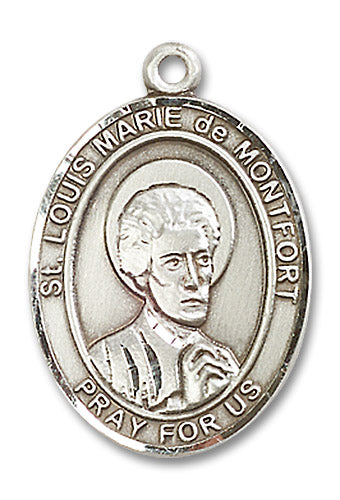 Sterling Silver Saint Louis Marie de Montfort Pendant